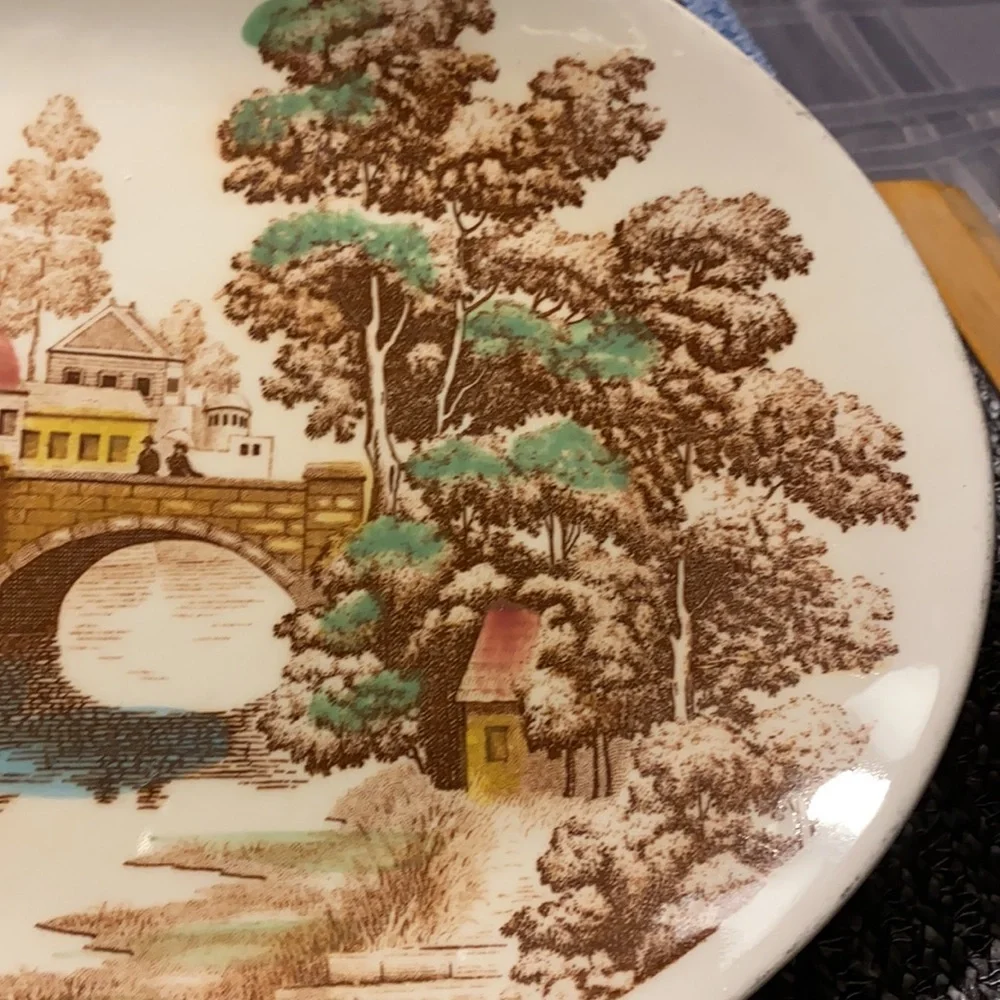 Nasco Holiday Large Serving Plate
